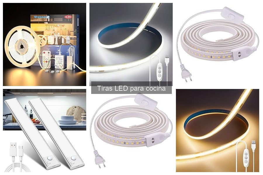 ** Descubre las tiras LED para cocina: características y usos