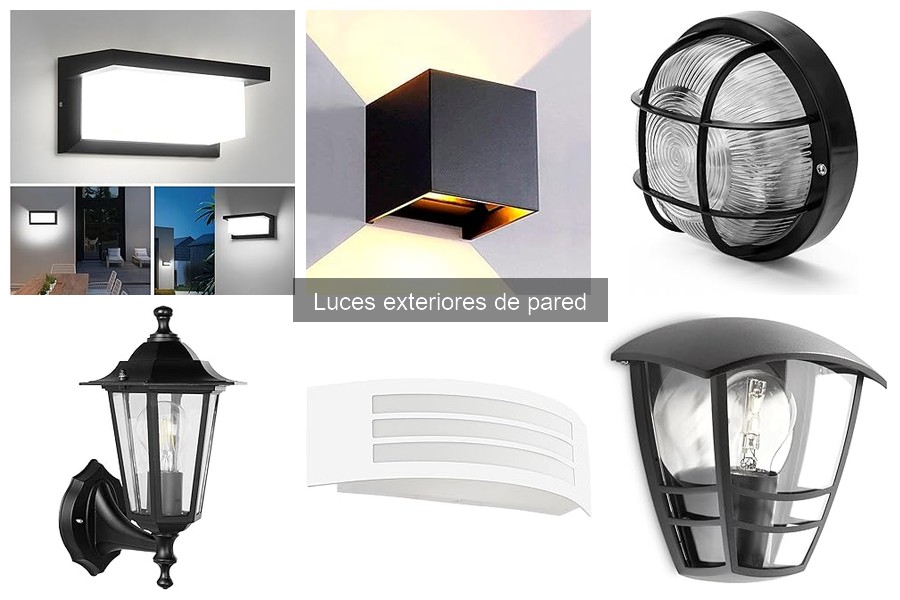 Descubre qué son las luces exteriores de pared