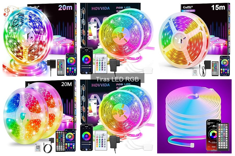Descubre qué son las tiras LED RGB y sus usos