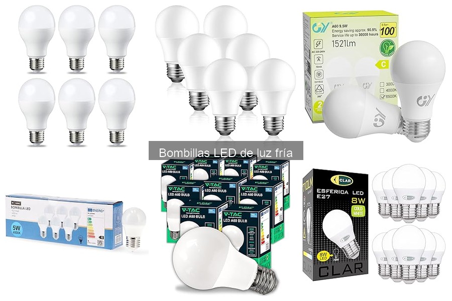 Diferencias entre Bombillas LED de Luz Fría y Cálida
