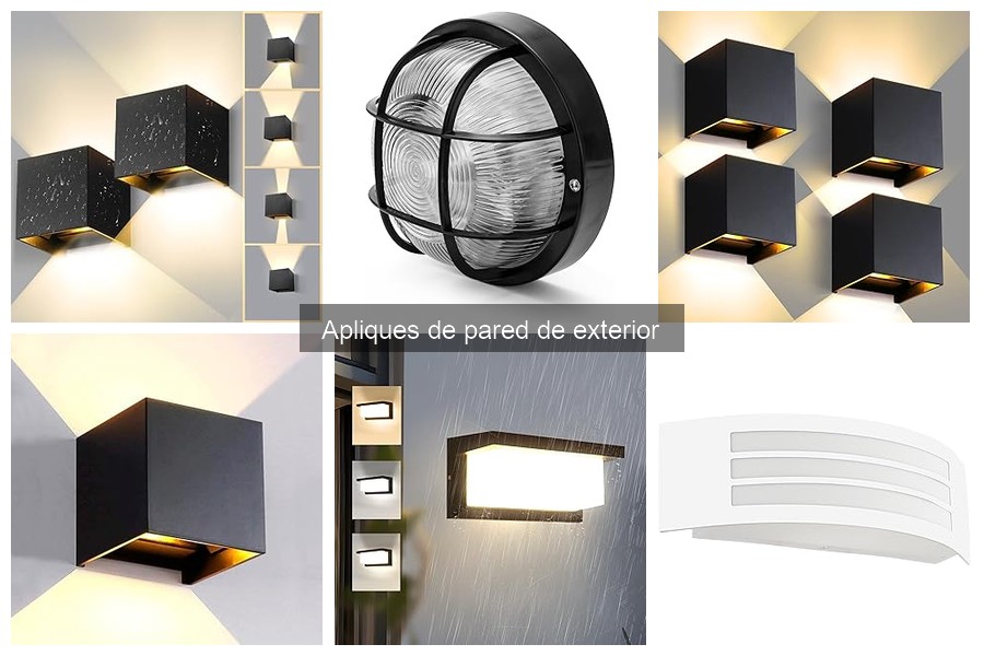 Dónde comprar apliques de pared de exterior: mejores opciones
