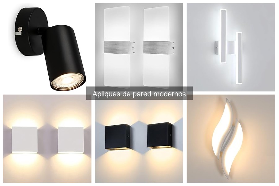 Dónde comprar apliques de pared modernos al mejor precio