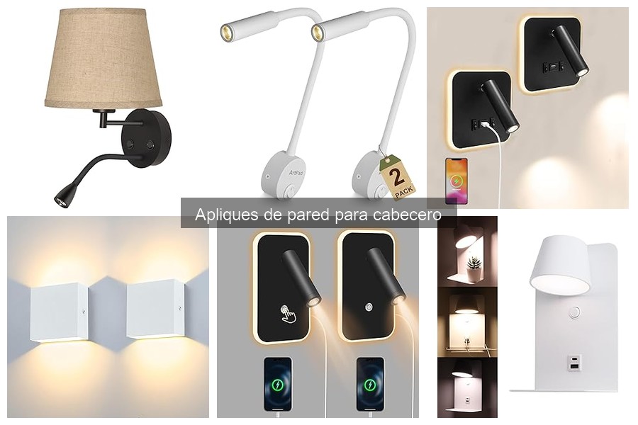 Dónde comprar apliques de pared para cabecero con ofertas