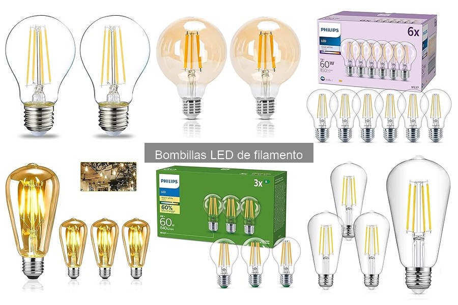 Dónde comprar bombillas LED de filamento: mejores opciones online