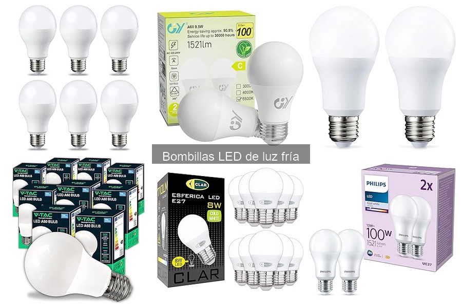 Dónde comprar bombillas LED de luz fría al mejor precio