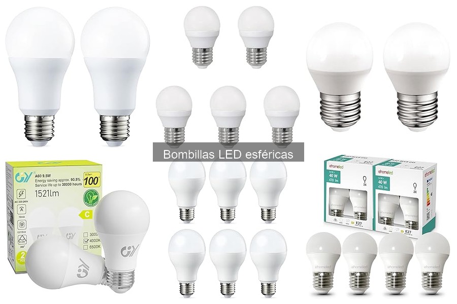 Dónde comprar bombillas LED esféricas a buen precio