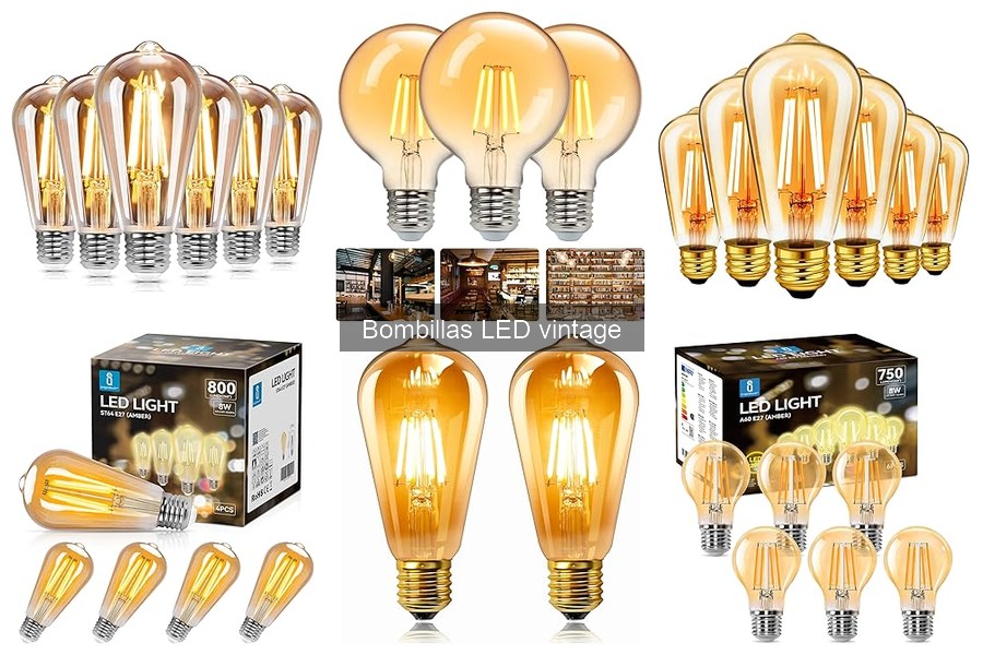 Dónde comprar bombillas LED vintage a buen precio