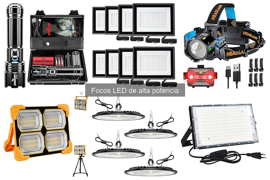 Dónde comprar focos LED de alta potencia: Mejores opciones