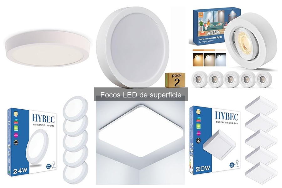 Dónde comprar focos LED de superficie: mejores opciones 2023