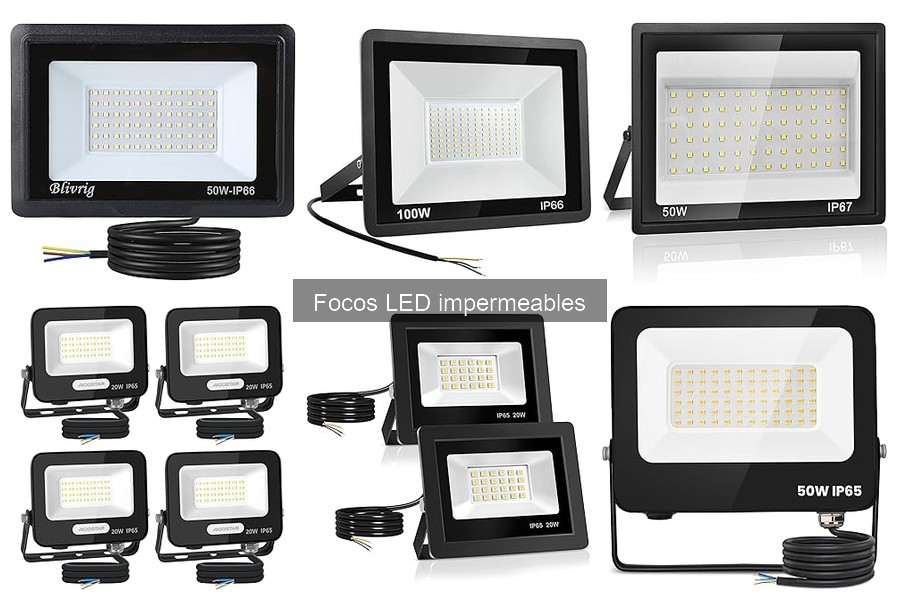 Dónde comprar focos LED impermeables al mejor precio