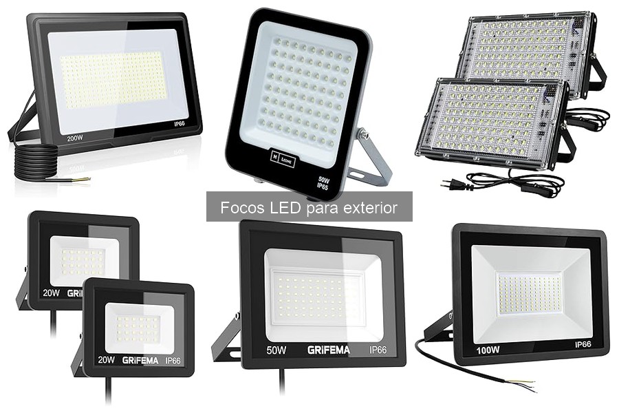 Dónde comprar focos LED para exterior a buen precio