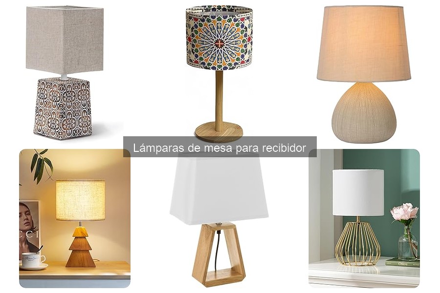 Dónde Comprar Lámparas de Mesa para el Recibidor: Mejores Opciones