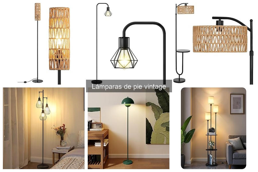 Dónde comprar lámparas de pie vintage: ofertas y tiendas