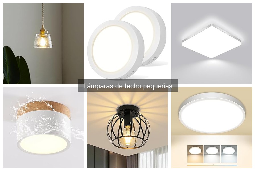 Dónde comprar lámparas de techo pequeñas: Guía y precios