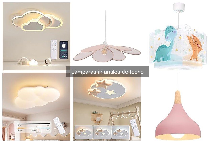 Dónde comprar lámparas infantiles de techo online