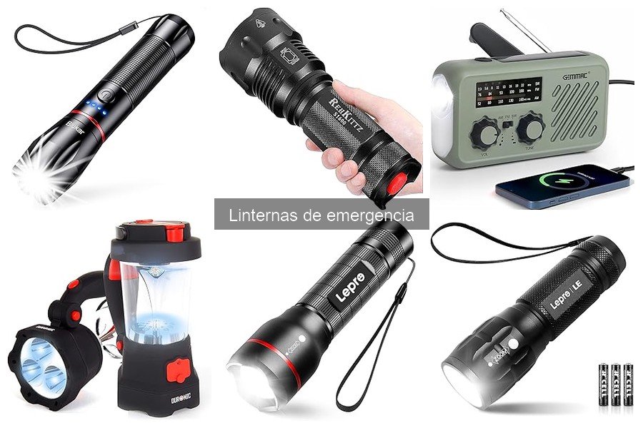 Dónde comprar linternas de emergencia al mejor precio