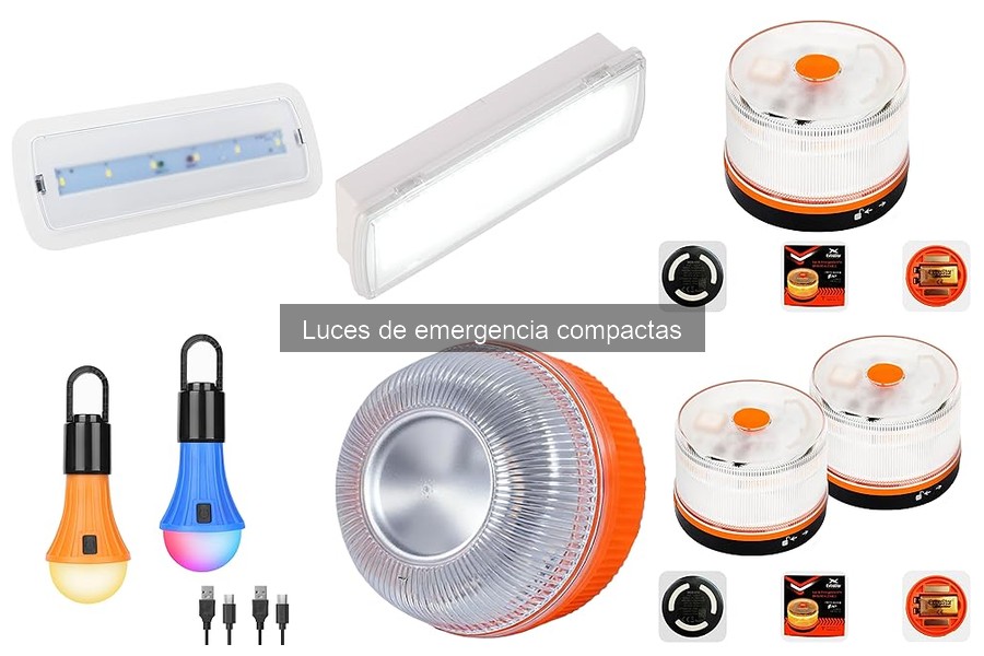 Dónde comprar luces de emergencia compactas al mejor precio