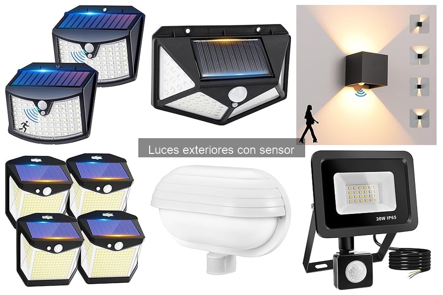Dónde comprar luces exteriores con sensor y las mejores ofertas