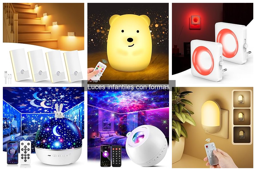 Dónde comprar luces infantiles con formas: opciones y precios