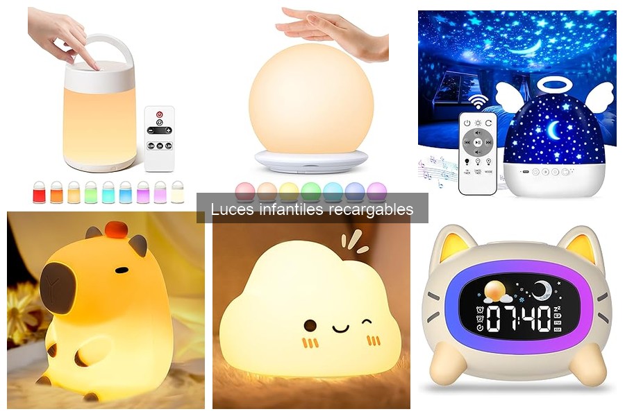 Dónde comprar luces infantiles recargables: Mejores opciones