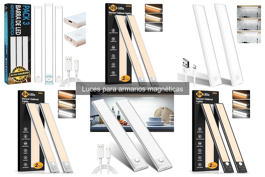 Dónde comprar luces magnéticas para armarios fácilmente