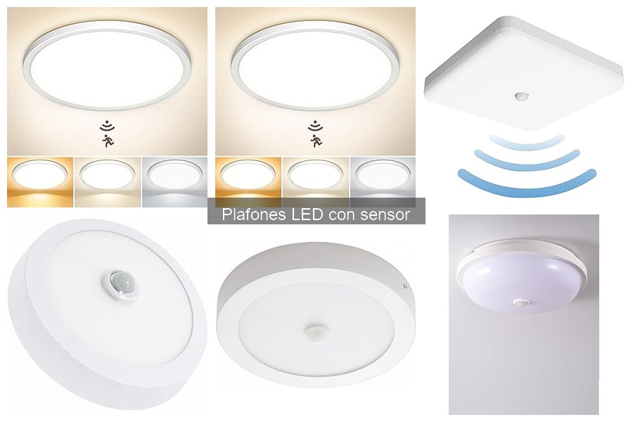 Dónde comprar plafones LED con sensor a buen precio