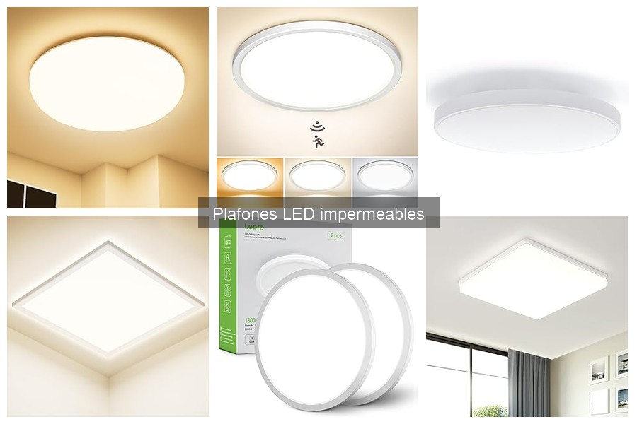 Dónde comprar plafones LED impermeables a buen precio