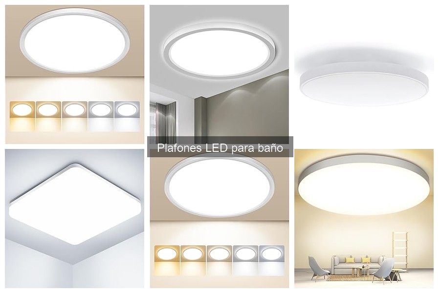 Dónde comprar plafones LED para baño: Guía de tiendas y marcas