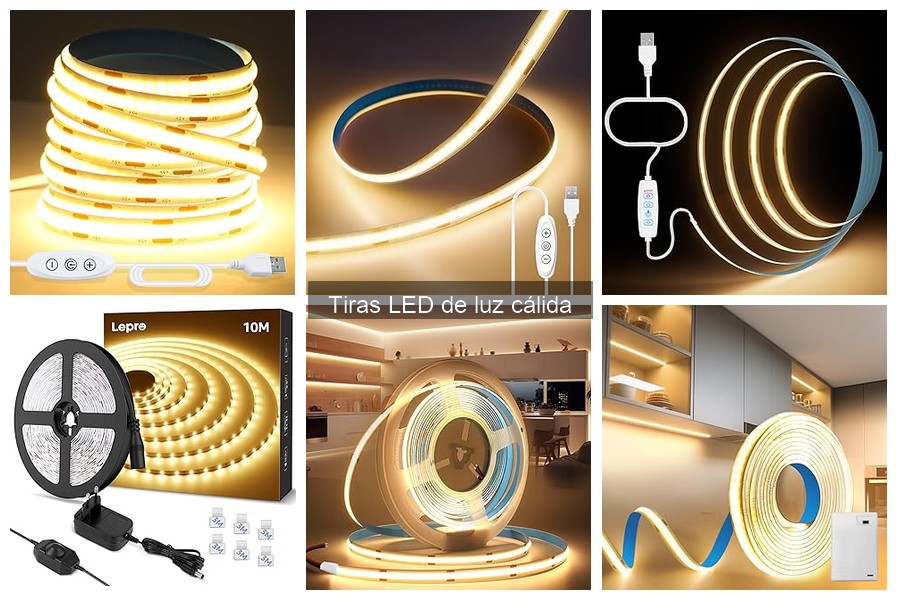 Dónde comprar tiras LED de luz cálida a buen precio