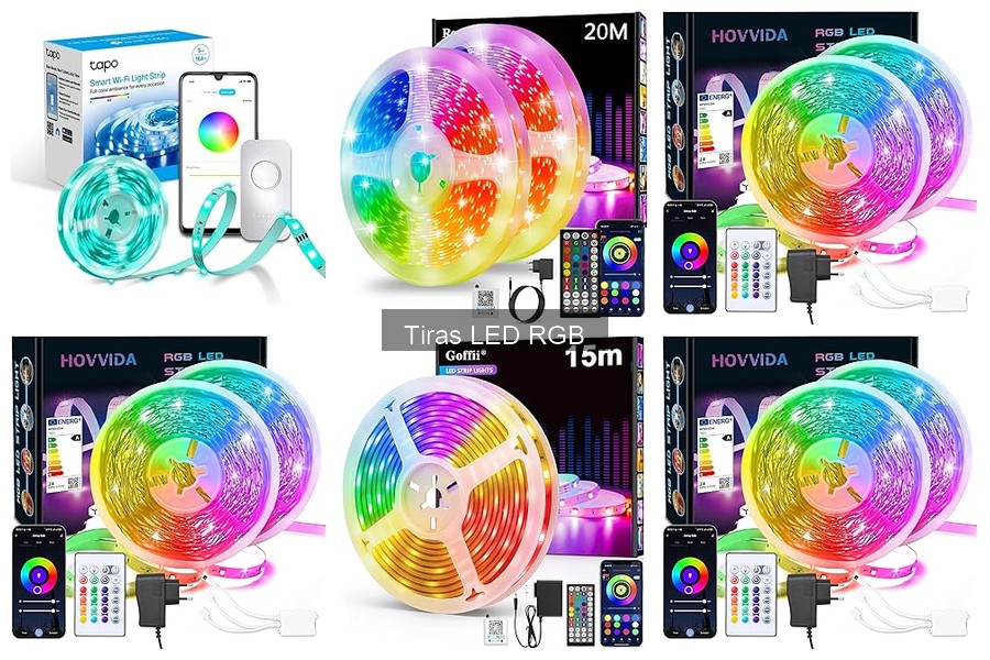 Dónde comprar tiras LED RGB al mejor precio en 2023