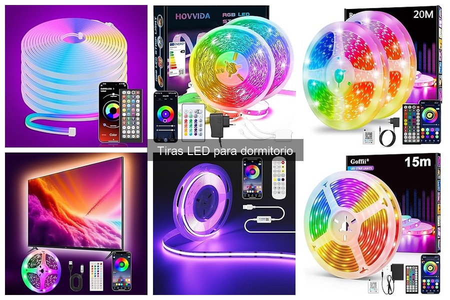 Efectos de las tiras LED en la calidad del sueño