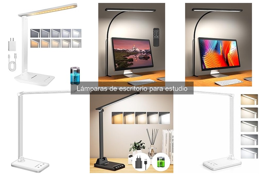 Elige la lámpara de escritorio perfecta para tu estudio
