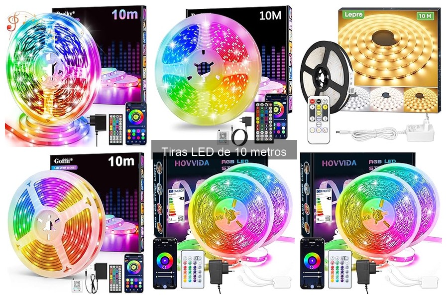 Errores comunes al comprar tiras LED de 10 metros