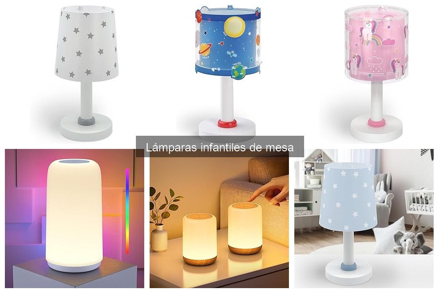 Errores comunes al elegir lámparas infantiles de mesa