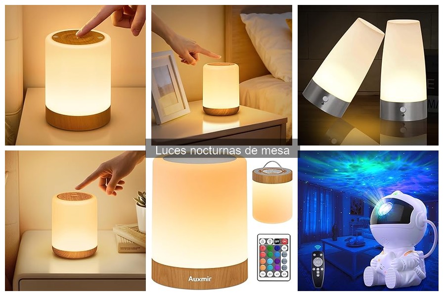 Errores comunes al elegir luces nocturnas de mesa