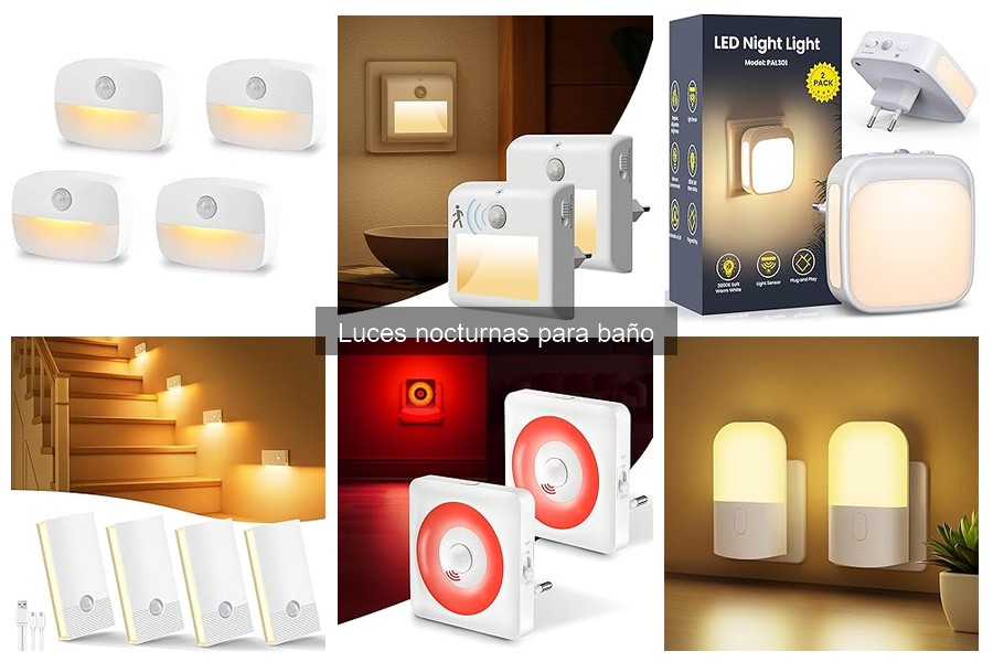Errores comunes al elegir luces nocturnas para baño