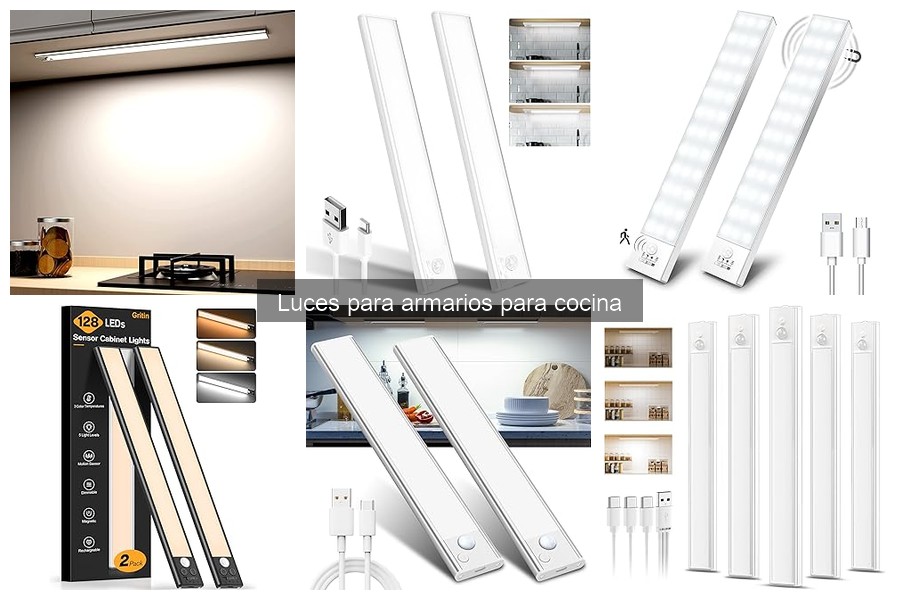 Errores comunes al elegir luces para armarios de cocina