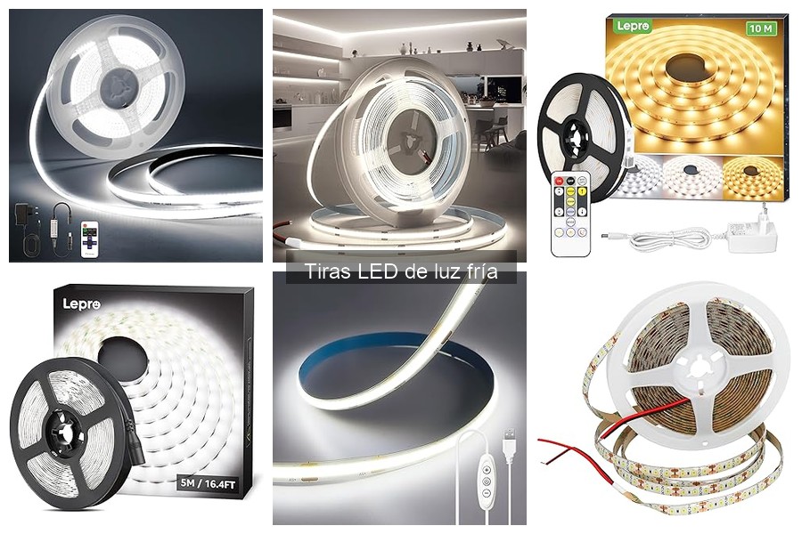 Errores comunes al elegir tiras LED de luz fría