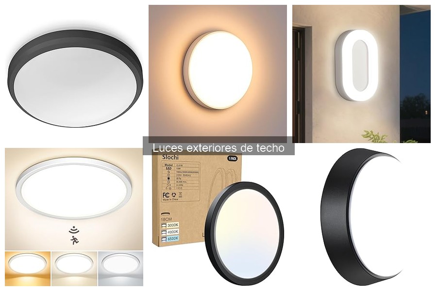 Errores comunes al instalar luces exteriores de techo