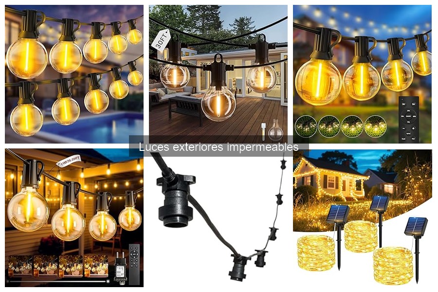 Errores comunes al instalar luces exteriores impermeables