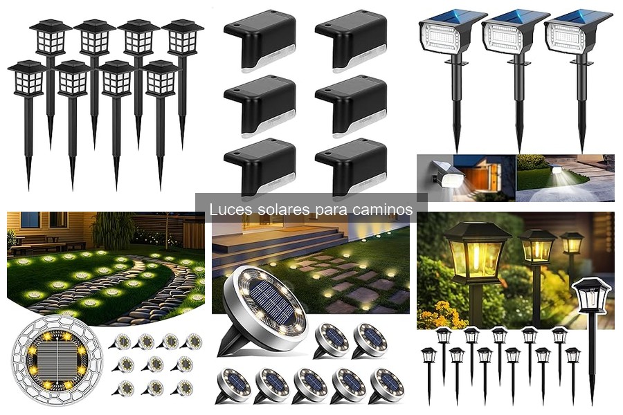 Errores comunes al instalar luces solares para caminos