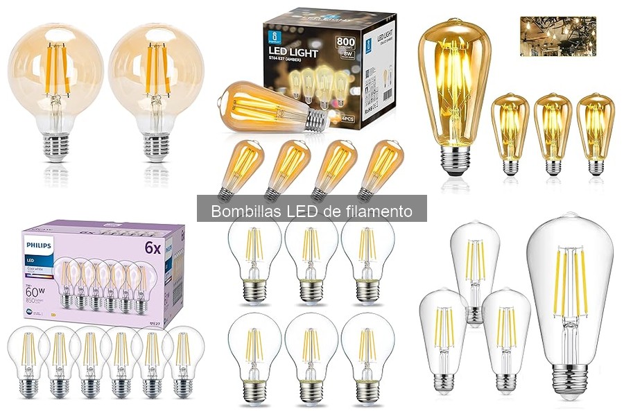 Errores comunes al usar bombillas LED de filamento