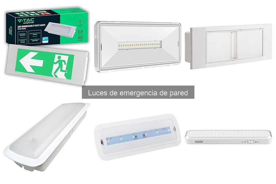 Errores comunes al usar luces de emergencia de pared