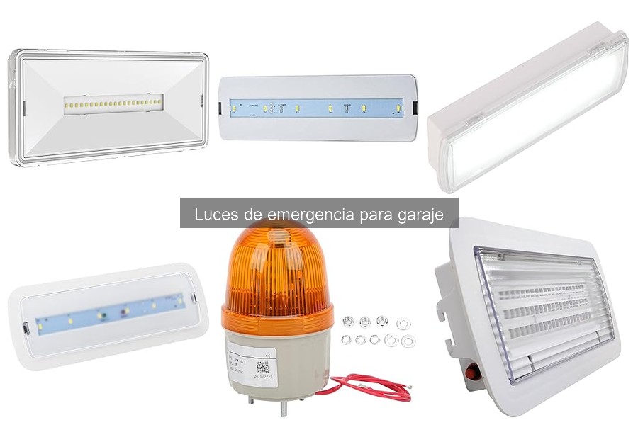 Errores comunes al usar luces de emergencia en el garaje