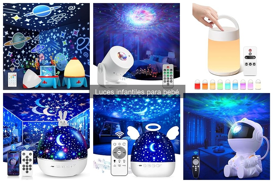 Errores comunes al usar luces infantiles para bebé