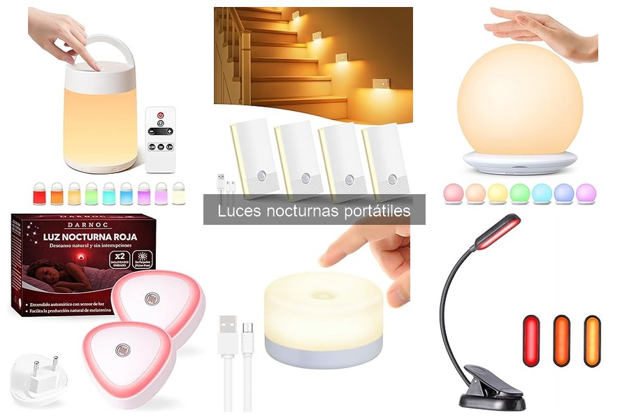 Errores comunes al usar luces nocturnas portátiles