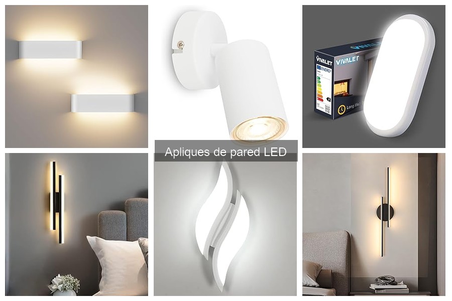 Estilos de Apliques de Pared LED para Decoración Moderna