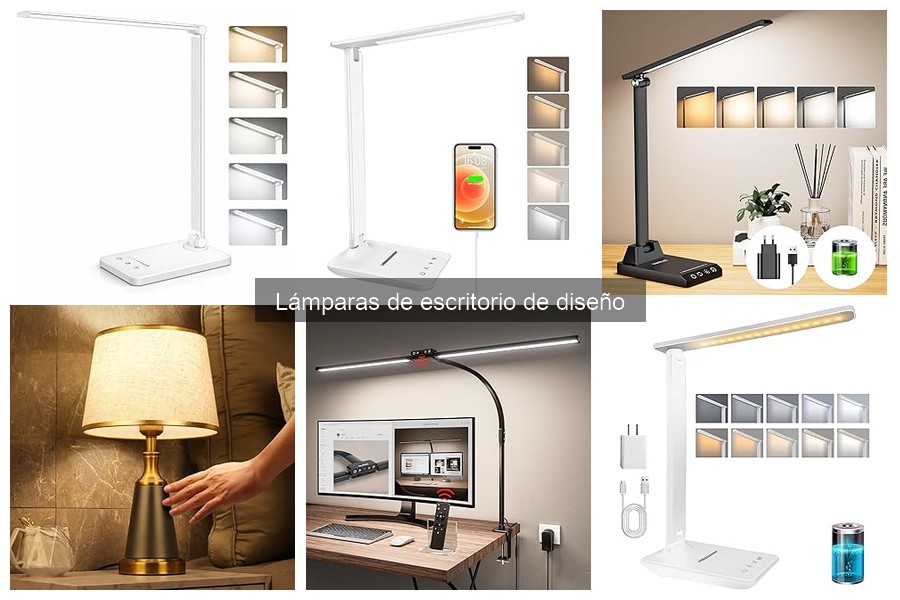 Estilos de iluminación que combinan con lámparas de escritorio