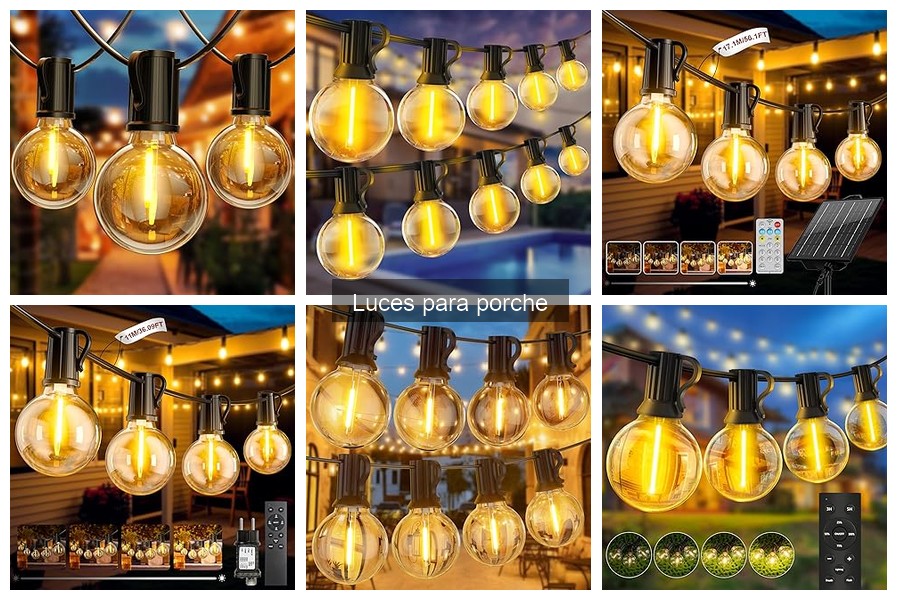 Estilos de luces para porche: guía de decoración única