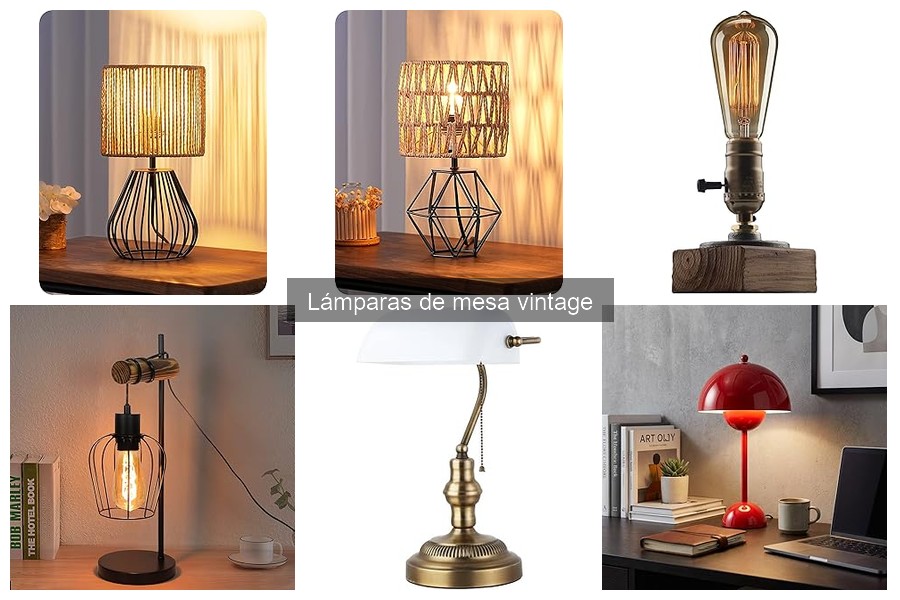 Estilos Populares de Lámparas de Mesa Vintage para Tu Hogar